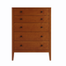 Allen Five Drawer Chest — Maple wood reference; selected finish may differ