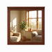 Allen Mirror — Oak wood reference; selected finish may differ