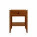 Allen One Drawer Nightstand — Cherry wood reference; selected finish may differ