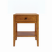 Allen One Drawer Nightstand — Maple wood reference; selected finish may differ