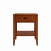 Allen One Drawer Nightstand — Maple wood reference; selected finish may differ