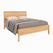Allen Panel Bed Low Footboard — Maple wood reference; selected finish may differ