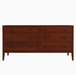 Allen Six Drawer Dresser — Cherry wood reference; selected finish may differ