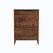 Amesbury Five Drawer Chest — Walnut wood reference; selected finish may differ