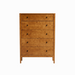 Amesbury Five Drawer Chest — Maple wood reference; selected finish may differ