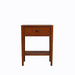 Amesbury One Drawer Nightstand — Oak wood reference; selected finish may differ