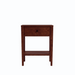 Amesbury One Drawer Nightstand — Cherry wood reference; selected finish may differ