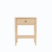 Amesbury One Drawer Nightstand — Maple wood reference; selected finish may differ