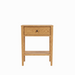Amesbury One Drawer Nightstand — Oak wood reference; selected finish may differ