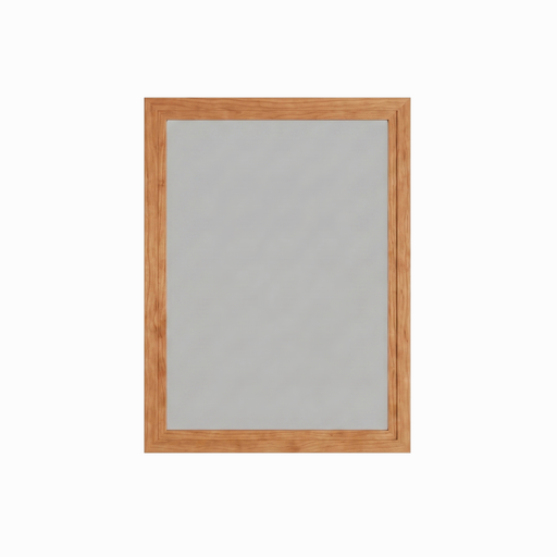 Amesbury Mirror — Cherry wood reference; selected finish may differ