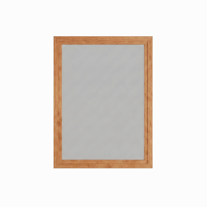 Amesbury Mirror — Cherry wood reference; selected finish may differ