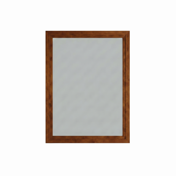 Amesbury Mirror — Cherry wood reference; selected finish may differ