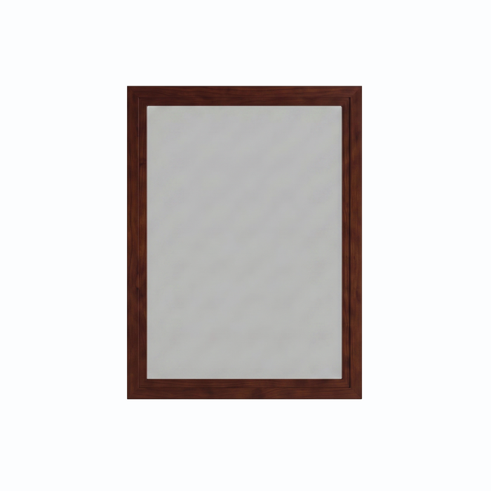 Amesbury Mirror — Cherry wood reference; selected finish may differ