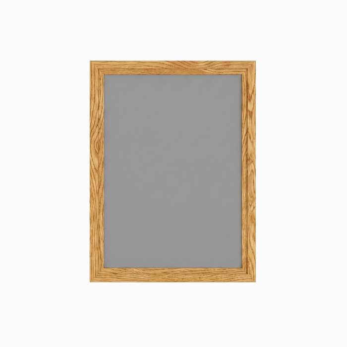 Amesbury Mirror — Oak wood reference; selected finish may differ