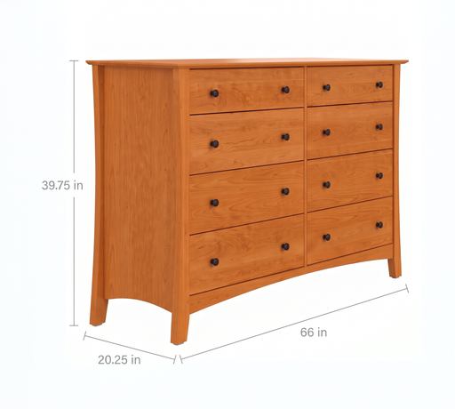 Armstrong Eight Drawer Dresser — supplier reference image 2; selected finish may differ