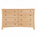Armstrong Eight Drawer Dresser — Maple wood reference; selected finish may differ