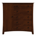Armstrong Five Drawer Armoire — Cherry wood reference; selected finish may differ