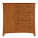 Armstrong Five Drawer Armoire — Maple wood reference; selected finish may differ
