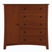 Armstrong Five Drawer Armoire — Maple wood reference; selected finish may differ