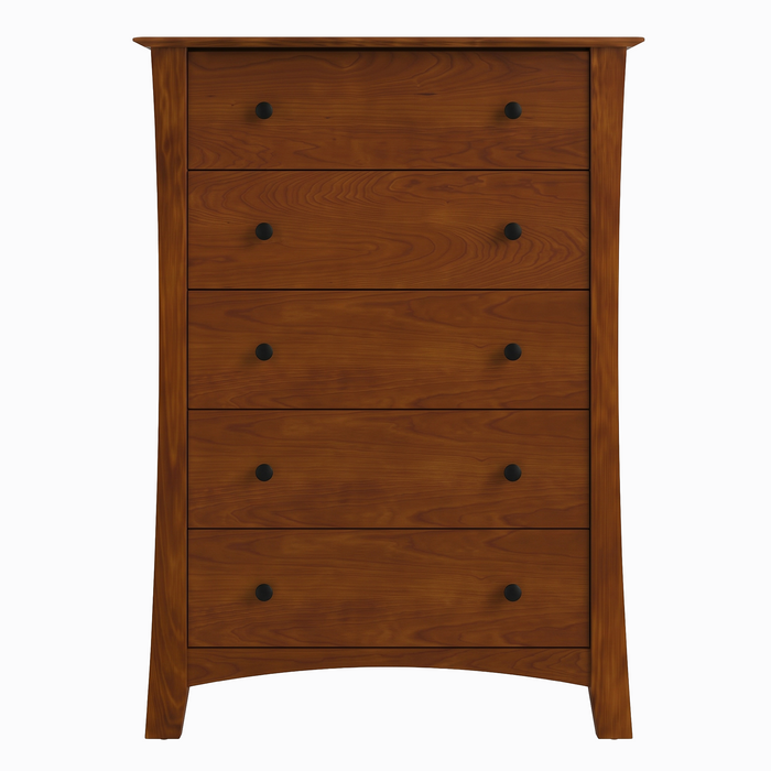 Armstrong Five Drawer Chest — Maple wood reference; selected finish may differ