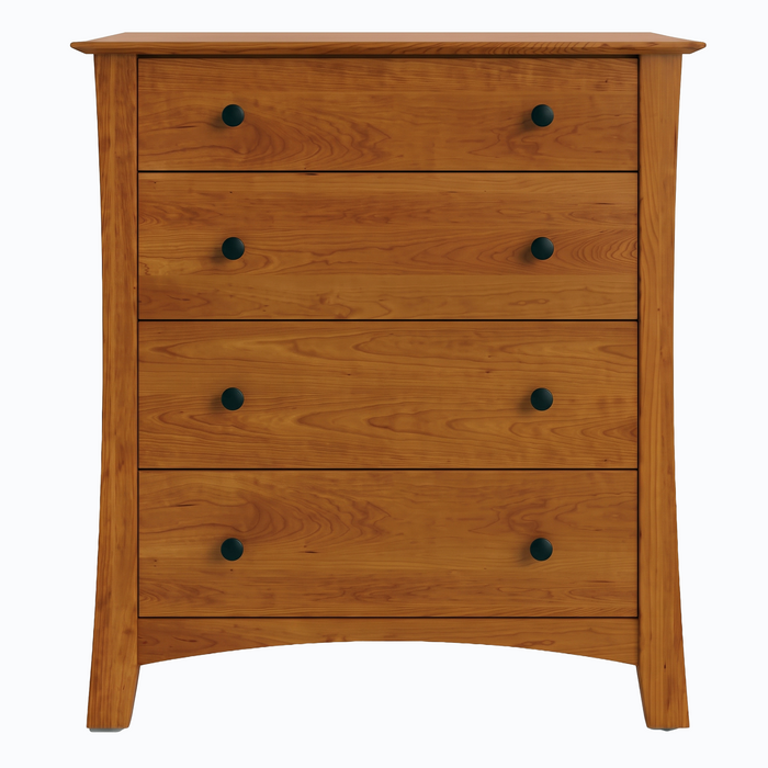 Armstrong Four Drawer Chest — Maple wood reference; selected finish may differ