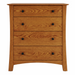 Armstrong Four Drawer Chest — Oak wood reference; selected finish may differ