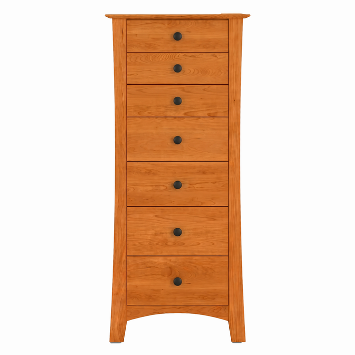 Armstrong Seven Drawer Lingerie Chest — Cherry wood reference; selected finish may differ