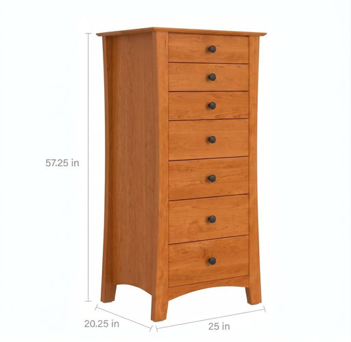 Armstrong Seven Drawer Lingerie Chest — supplier reference image 2; selected finish may differ