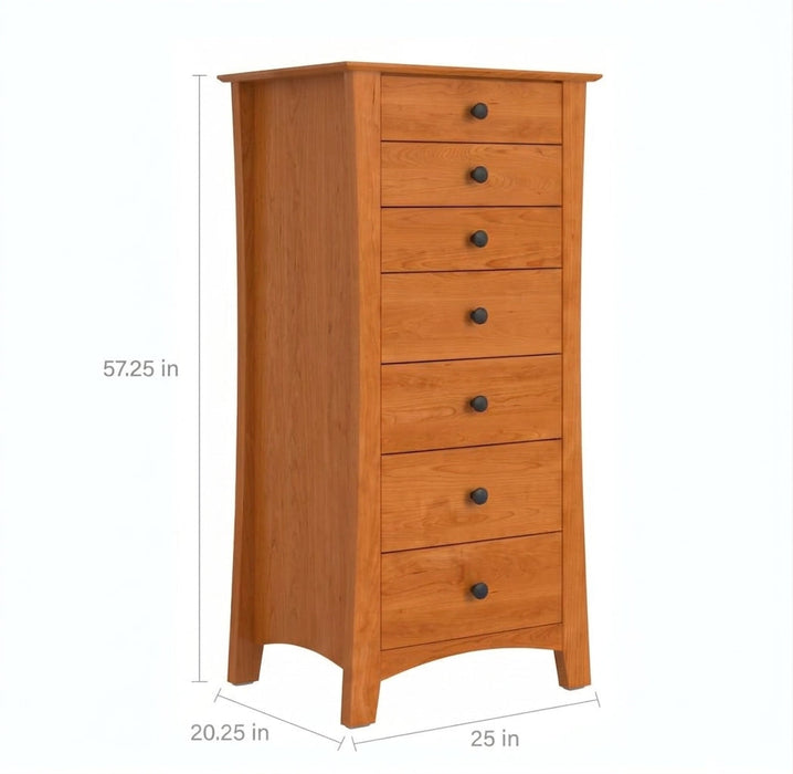 Armstrong Seven Drawer Lingerie Chest — supplier reference image 2; selected finish may differ