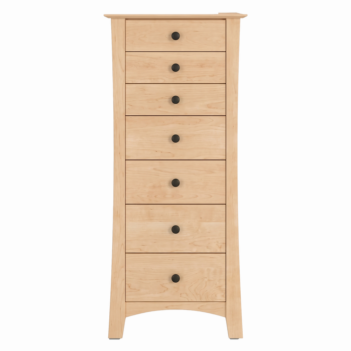 Armstrong Seven Drawer Lingerie Chest — Maple wood reference; selected finish may differ