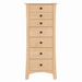 Armstrong Seven Drawer Lingerie Chest — Maple wood reference; selected finish may differ