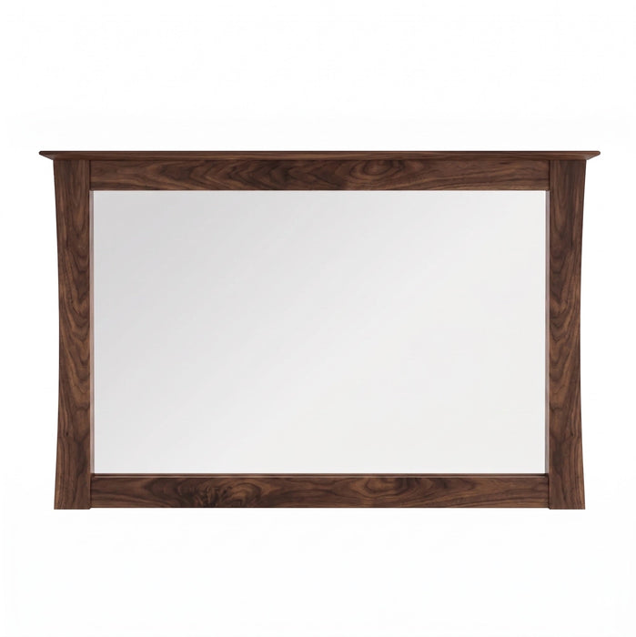 Armstrong Mirror — Walnut wood reference; selected finish may differ