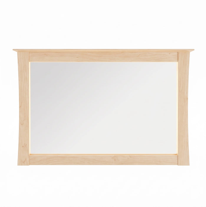 Armstrong Mirror — Maple wood reference; selected finish may differ