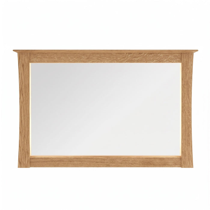 Armstrong Mirror — Oak wood reference; selected finish may differ
