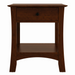 Armstrong One Drawer Nightstand — Cherry wood reference; selected finish may differ