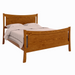 Armstrong Panel Bed High Footboard — Oak wood reference; selected finish may differ