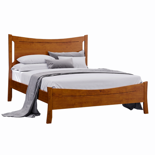 Armstrong Panel Bed Low Footboard — Cherry wood reference; selected finish may differ