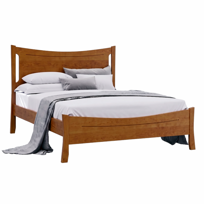 Armstrong Panel Bed Low Footboard — Maple wood reference; selected finish may differ