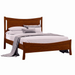 Armstrong Panel Bed Low Footboard — Maple wood reference; selected finish may differ