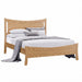 Armstrong Panel Bed Low Footboard — Oak wood reference; selected finish may differ