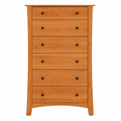 Armstrong Six Drawer Chest — Cherry wood reference; selected finish may differ