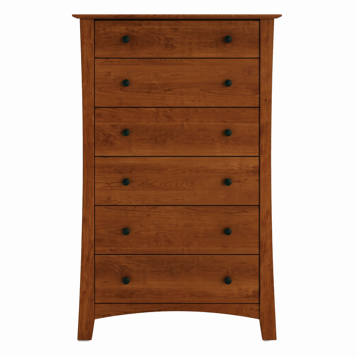 Armstrong Six Drawer Chest — Cherry wood reference; selected finish may differ