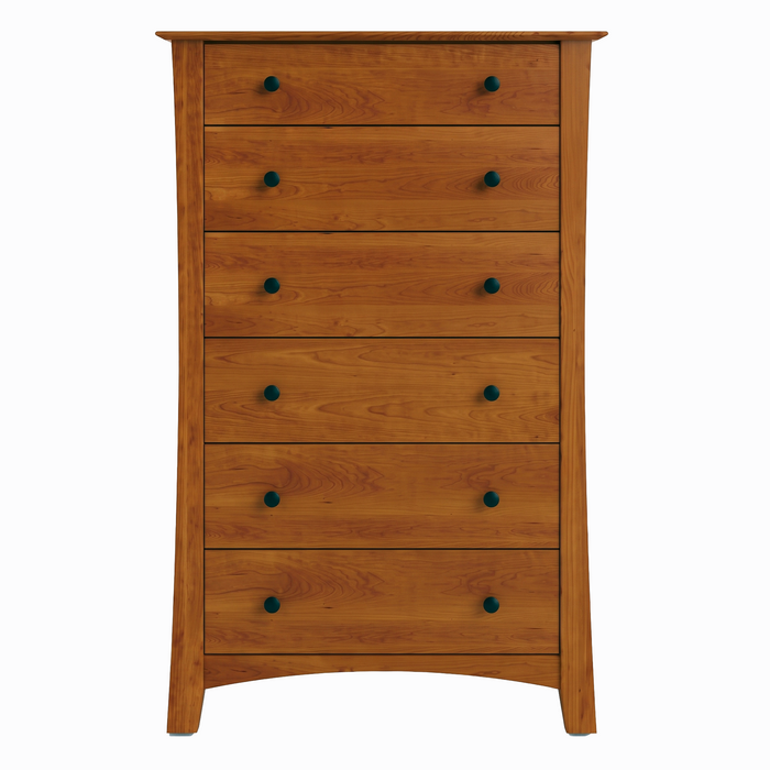 Armstrong Six Drawer Chest — Maple wood reference; selected finish may differ