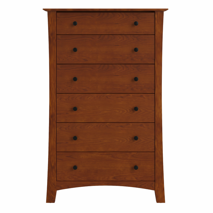 Armstrong Six Drawer Chest — Maple wood reference; selected finish may differ