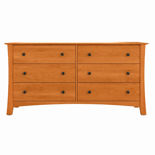 Armstrong Six Drawer Dresser — Cherry wood reference; selected finish may differ