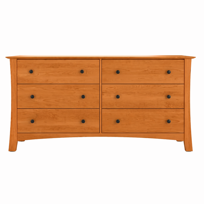 Armstrong Six Drawer Dresser — Cherry wood reference; selected finish may differ
