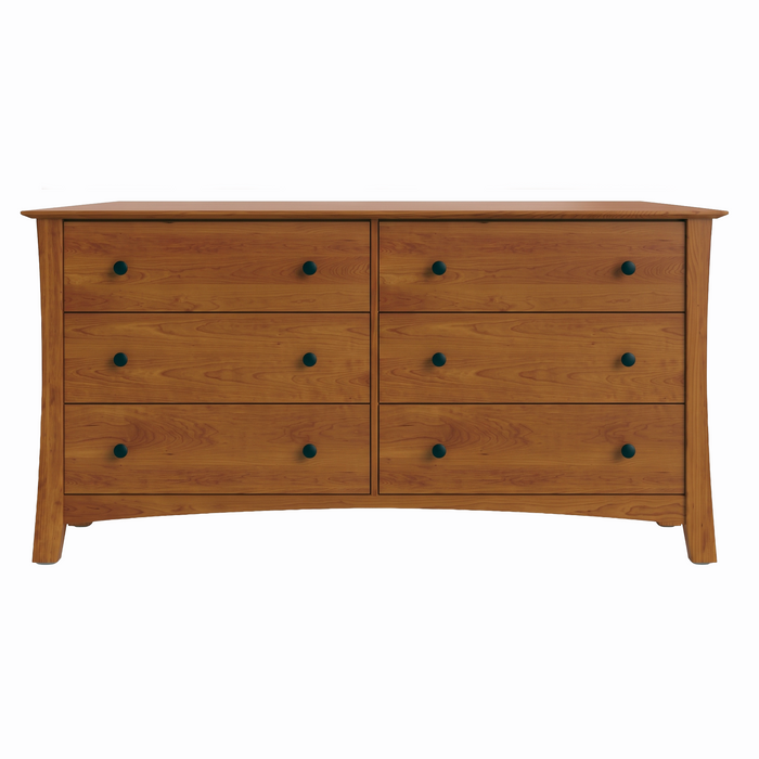Armstrong Six Drawer Dresser — Maple wood reference; selected finish may differ
