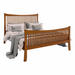 Armstrong Spindle Bed High Footboard — Maple wood reference; selected finish may differ