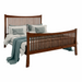Armstrong Spindle Bed High Footboard — Oak wood reference; selected finish may differ