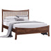 Armstrong Spindle Bed Low Footboard — Walnut wood reference; selected finish may differ